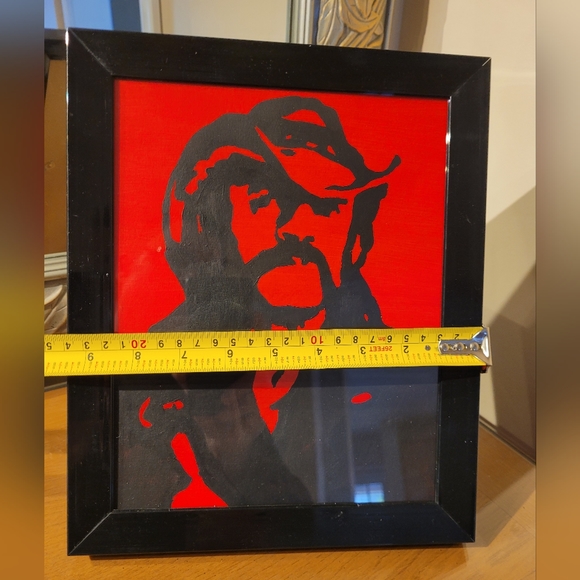 Hand painted "Lemmy" from Motorhead. - Picture 8 of 8